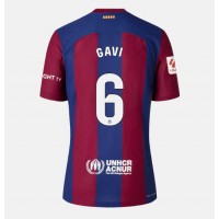 Barcelona Paez Gavi #6 Hjemmebanetrøje Dame 2023-24 Kortærmet